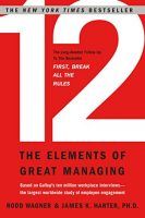 portada del libro 12: The Elements of Great Managing